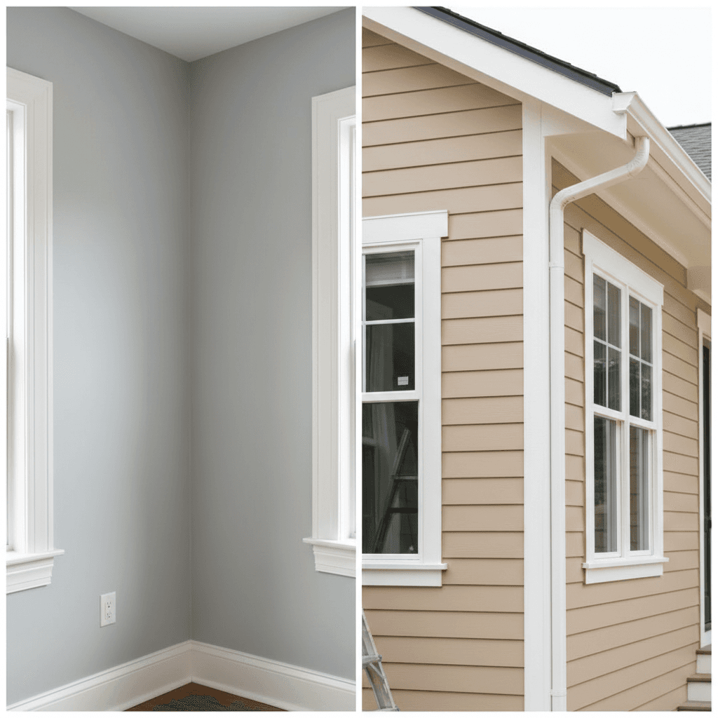 Interior and exterior